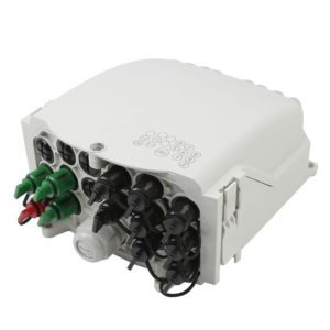 Fiber Cable Distribution Box With 16 Mini SC Adapter, 16 Splices