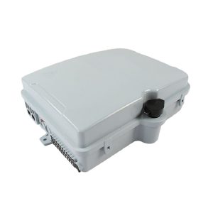24 Port Plastic Fiber Distribution Box For 1X16 Splitter