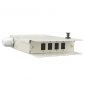 4 port wall mount fiber termination box 4 cores splice