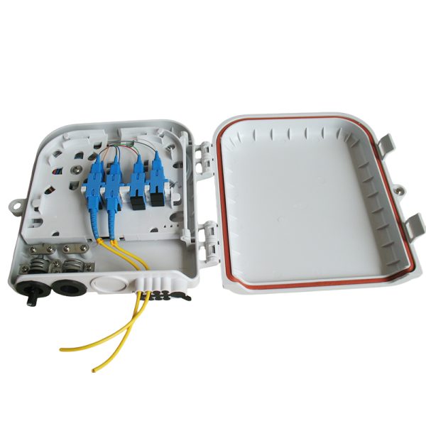 8 ports outdoor fiber optic disribution for ftth network