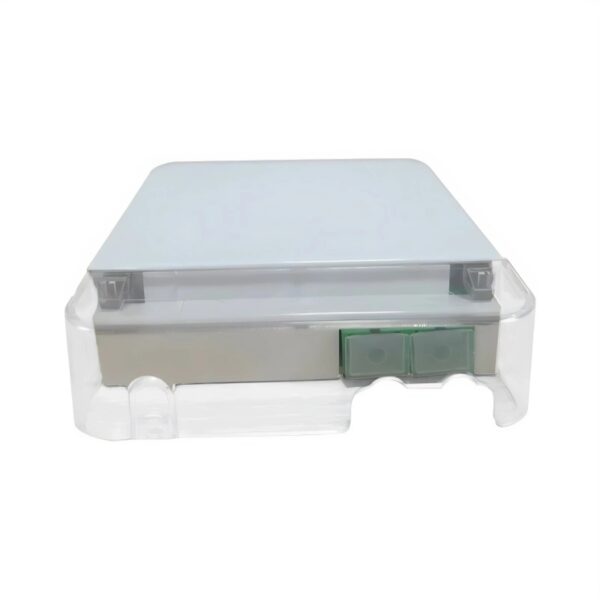 indoor optical fiber termination box with 1 sc duplex port