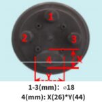 1 In 3 Out Dome Underground Fiber Enclosure, 96 Splicing - Image 5