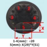 1 In 4 Out Fiber Optic Joint Enclosure Box, 96 Cores Splice - Image 5