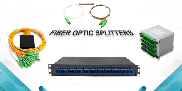 1x2 Blockless Fiber Optic Splitter