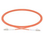 lc-lc multimode simplex fiber optic patch cable