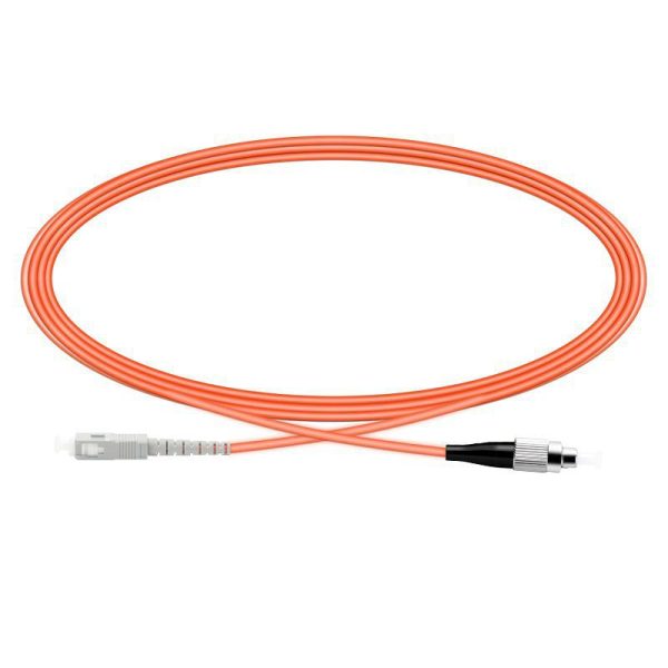 sc-fc multimode fiber patch cable
