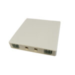 2 port fiber wall socket for fttx network