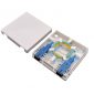 2 port fiber optic cable wall plate loaded with 2 sc upc adapter oulets