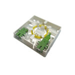 ftth fiber optical wall plate with 2 sc ports