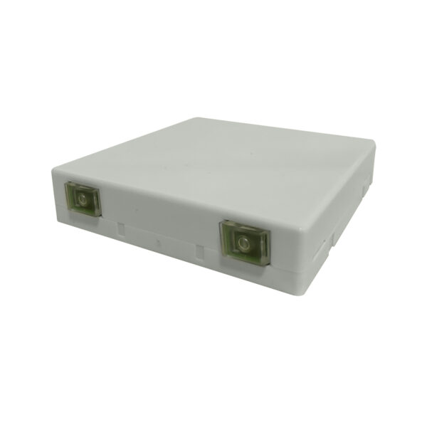 2 sc ports optical wall plate
