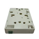 The back of 1 sc port ftth wall outlet