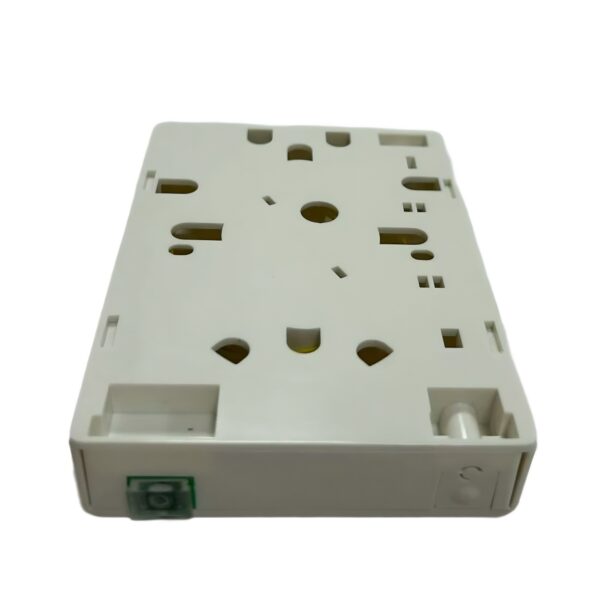 The back of 1 sc port ftth wall outlet