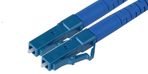 lc duplex connector for high-density cabling