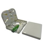 FTTH 2 sc wall socket for optical fiber termination