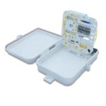 16-port-ftth-optical-distribution-box-for-easy-splicing-and-storage-with-two-cable-access