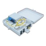 FTTH 1X16 Fiber Optic Splitter Outdoor Distribution Box, 16 Splices