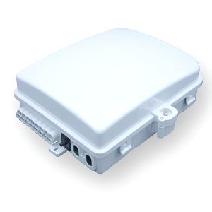 2 in 16 out fiber optic cable distribution box for indoor and outdoor application