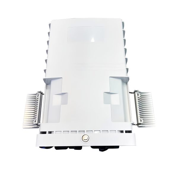 8 port fiber splitter distribution box with 4 cable inlet for max 192 cores splice