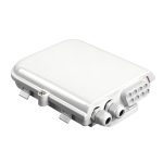 outdoor 2 inlet 8 output port fiber termination box for fiber optic cable