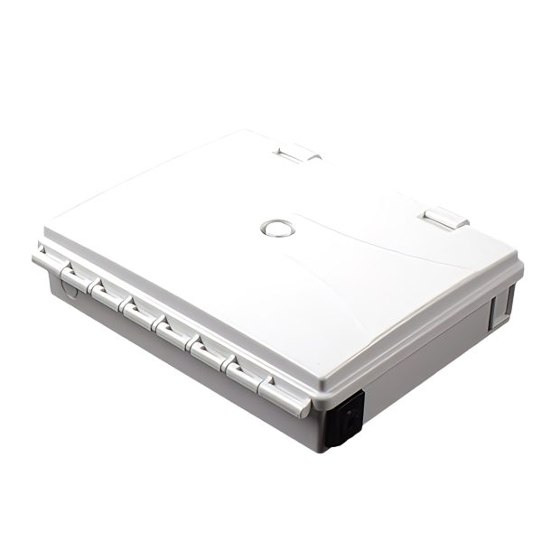 indoor 2 core fiber termination box with 1 adapter ports
