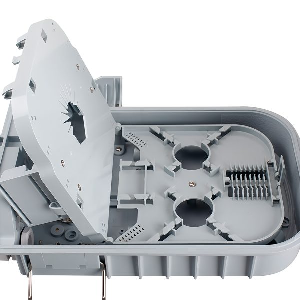 outdoor 16 port fiber optic distribution box for 1x16 plug-in plc splitter