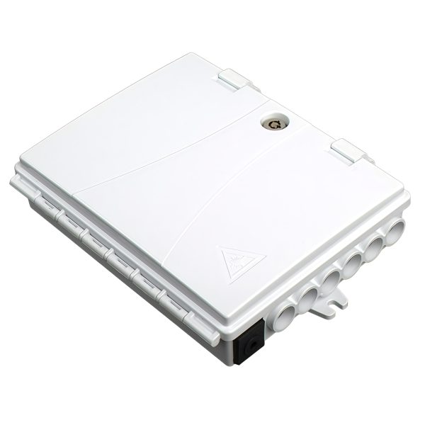 6 cores fiber termination box with 1 cable access point