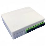 wall mounted 4 sc ports fiber termination box for ftth network