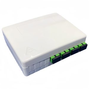 wall mounted 4 sc ports fiber termination box for ftth network