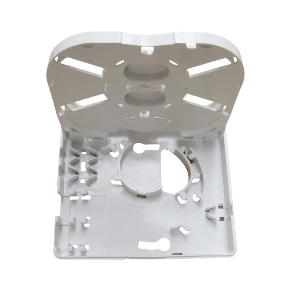 ftth 2 ports fiber wall termination box with 2 sc outlet