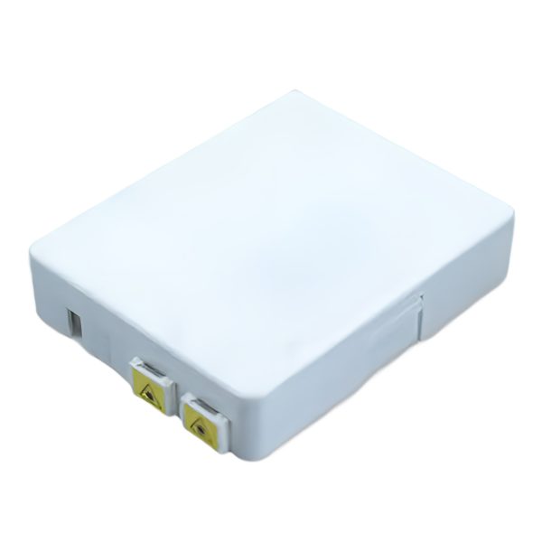2 port ftth fiber wall plate for indoor cabling