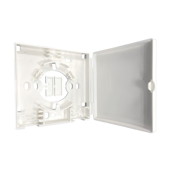 2 port fiber optic wall outlet for home network