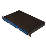 2U Fiber Patch Panel With 48 Adapter Ports, Max 96 Splices - Image 6