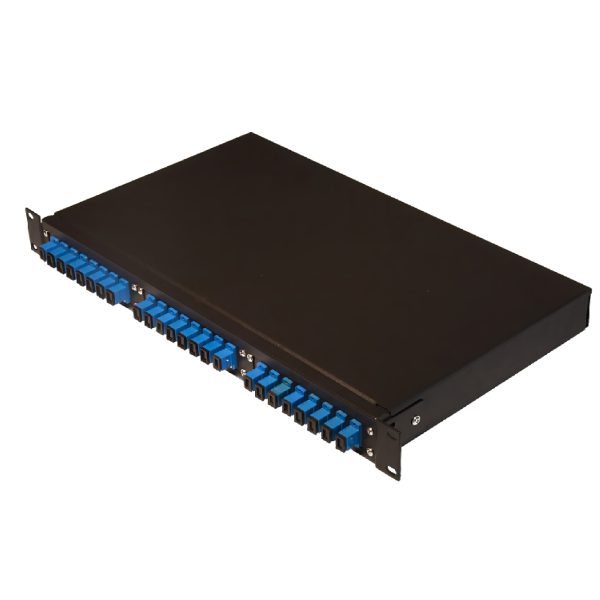 2U Fiber Patch Panel With 48 Adapter Ports, Max 96 Splices - Image 6