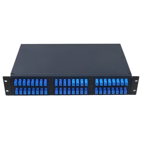 2U Fiber Patch Panel With 48 Adapter Ports, Max 96 Splices - Image 4