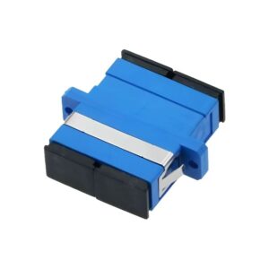 sc upc duplex singlemode fiber adapter and couper