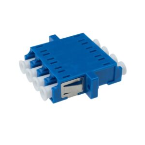 LC to lc quad singlemode fiber adapter and coupler