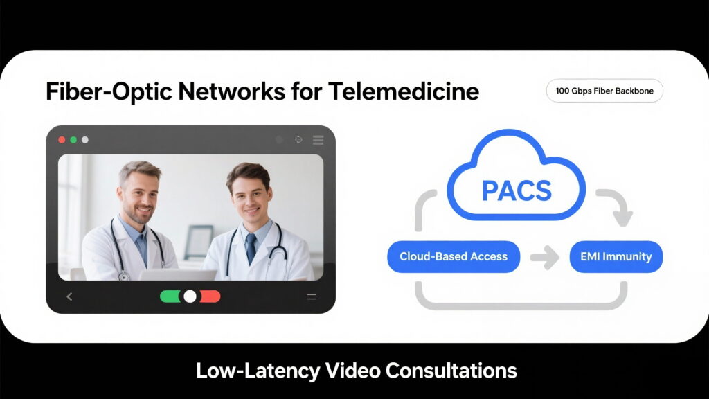 Medical Fiber Solutions-Fiber-Optic Networks for Telemedicine_topfiberbox.com