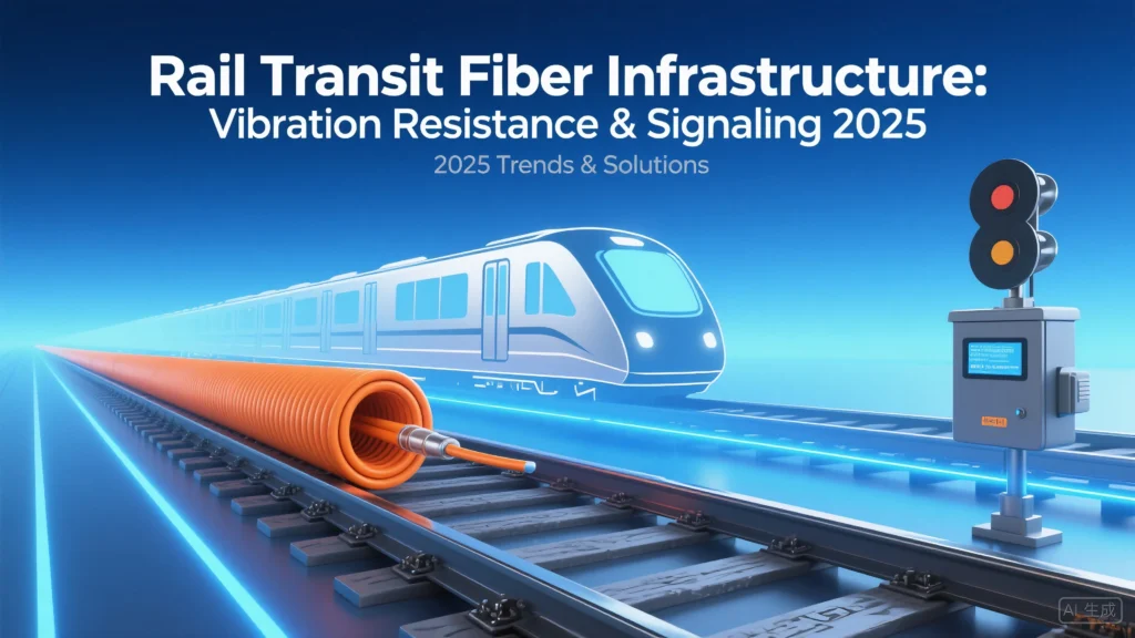 Rail Transit Fiber Infrastructure: Vibration Resistance & Signaling 2025