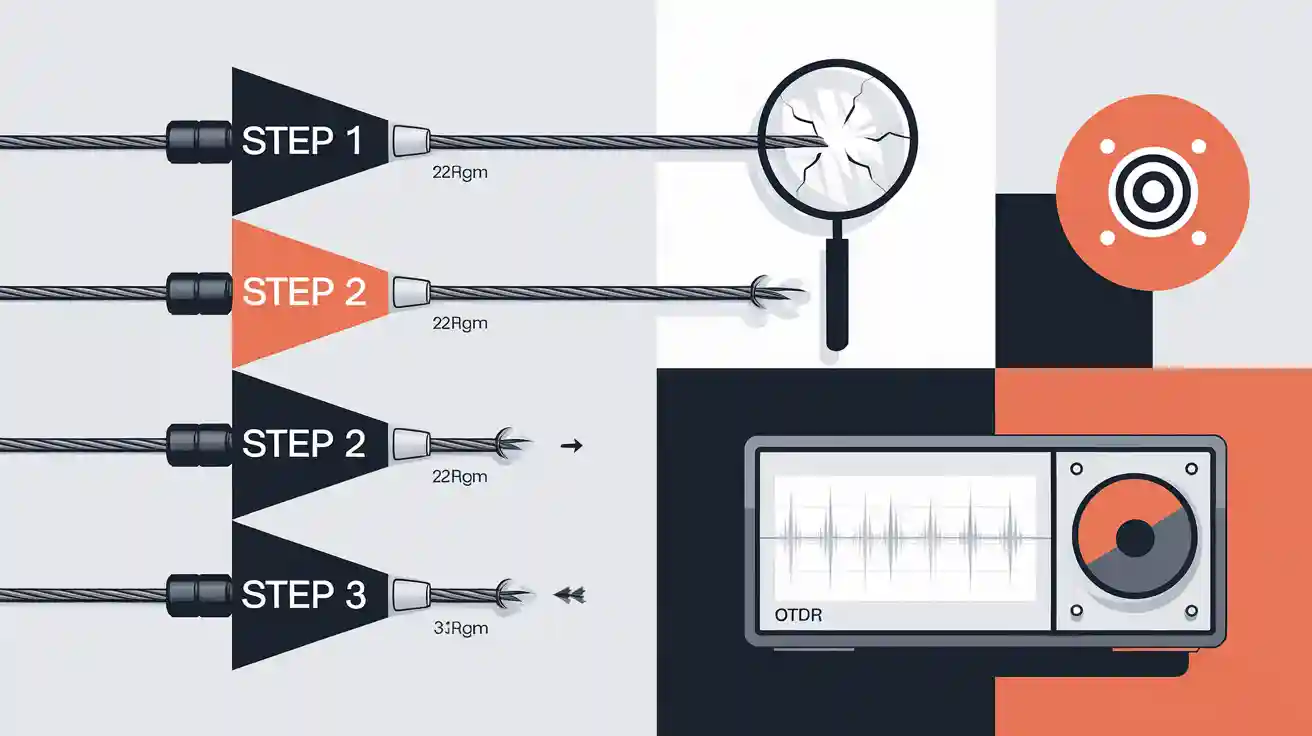 OTDR fault location in 3 simple steps