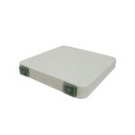 small 2 port indoor fiber wall socket for ftth network