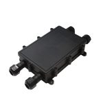 horizontal 96 fiber splice enclosure with 4 cable port