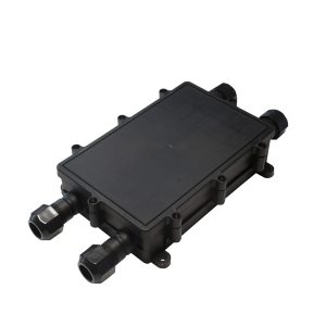 horizontal 96 fiber splice enclosure with 4 cable port