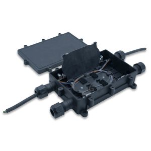 2 in 2 out horizontal 96 fiber splice enclosure