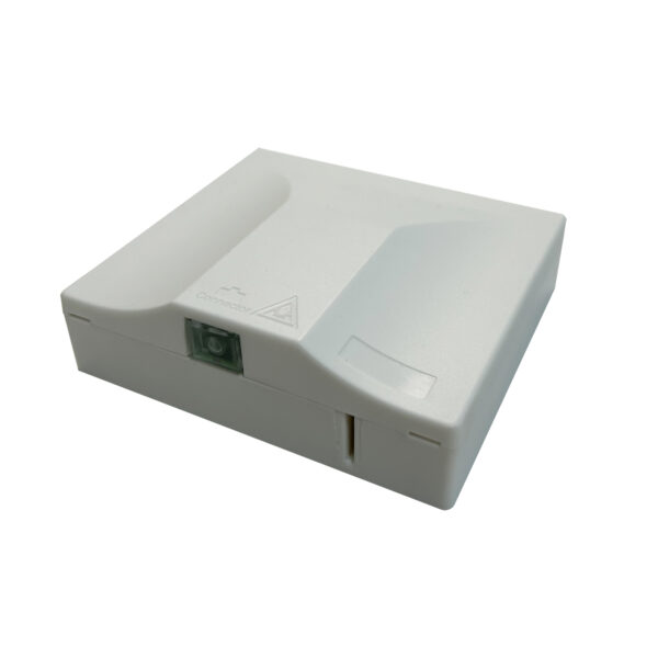 fiber interface slack storage box with 1 sc outlet