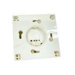 4 port fiber wall box with 4 sc adapter interface