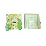 indoor 4 port fiber socket panel for ftth network